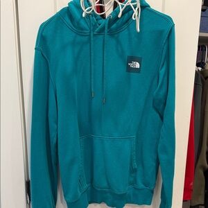 The North Face Turquoise Pullover Hoodie